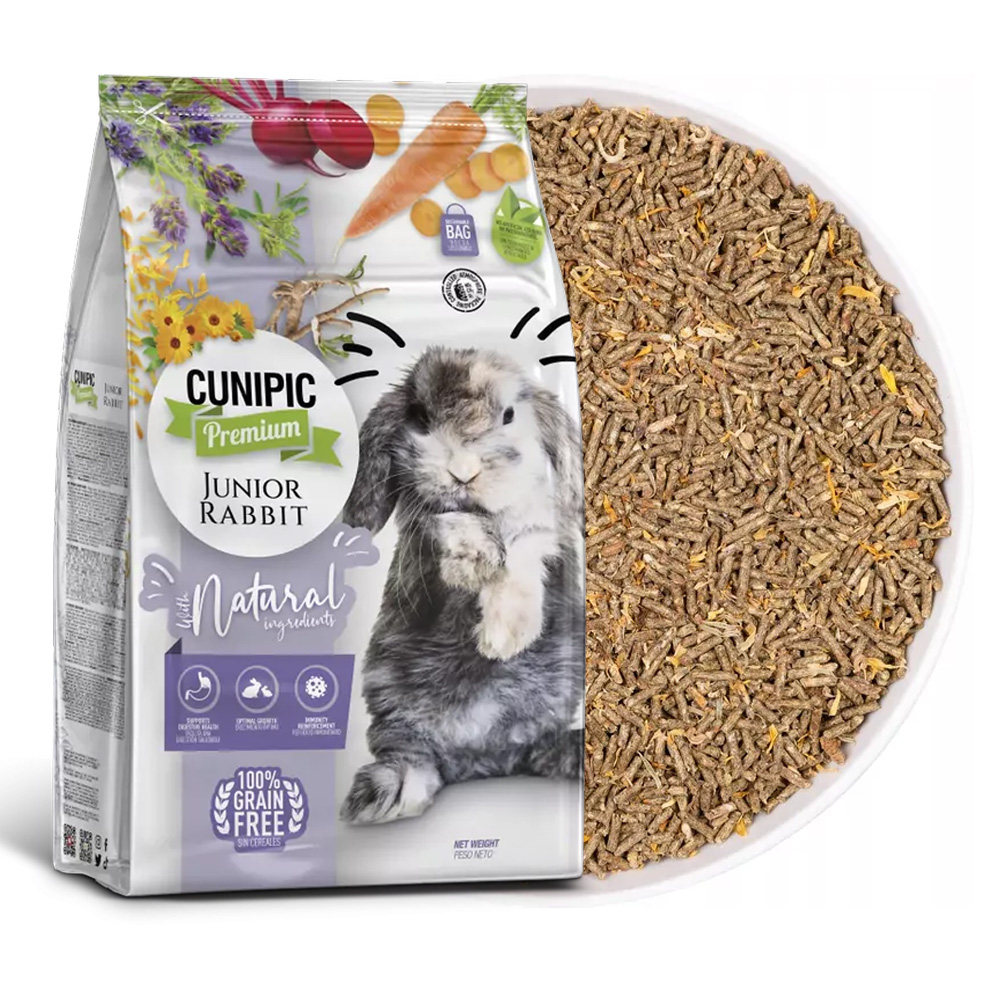 CUNIPIC Junior Rabbit karma dla młodych królików 700g